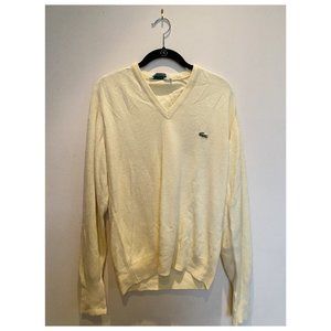 Vintage Lacoste Chemise V-Neck Sweater | Size M